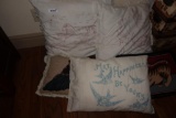 Quantity of Needle Point Pillows