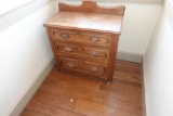 Antique 3-Drawer Washstand