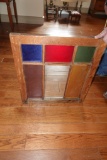 22 in. x 44 in. Stained Glass Window