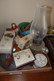 Antiques as pictured to include