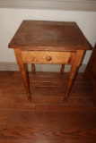 Antique 1-drawer Stand Table