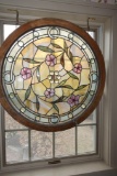 34 in. diameter Stained Glass window