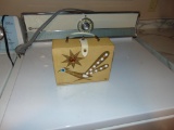 Enid Collins Roadrunner wooden purse