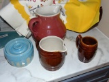 (4) Pottery Pieces