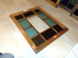 22 in. x 28 in. Stain glass window