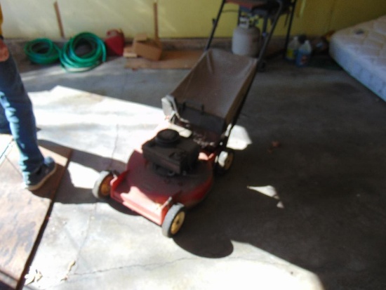 Toro gas powered push mower