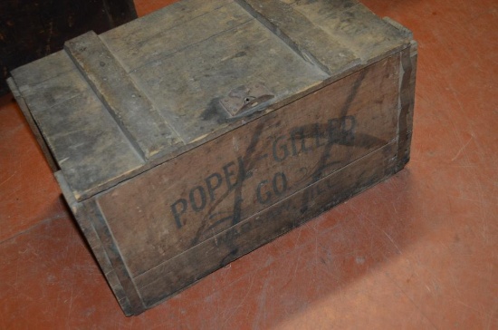 Poppel & Giller Warsaw, IL vintage box