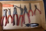 Flat of Mac & Blue-Point pliers