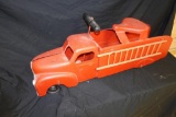 32 in. Long Vintage Ride-On Fire Truck