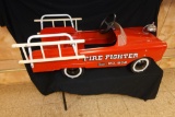 Sears Fire Fighter No.8 Vintage Pedal Car