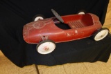 Vintage Plastic Bodied Pedal Car