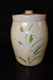 Vintage Crock with Lid