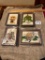LOT OF 4 - VINTAGE NEEDLEPOINT PICTURES