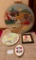 LOT OF 4 - HANDIWORK PICTURES, NEEDLEPOINT, EMBROIDERY & MORE