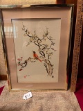 CHINESE ARTIST HO CHU WATER COLOR PRINT PICTURE TRANSART INDUSTRIES
