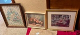 LOT OF 3 - WALL HANGING PICTURES