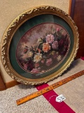 FLORAL OVAL PICTURE