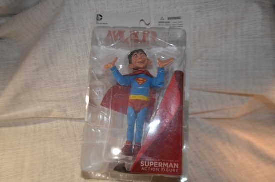DC Collectibles MAD Alfred E. Neuman As Superman Action Figure
