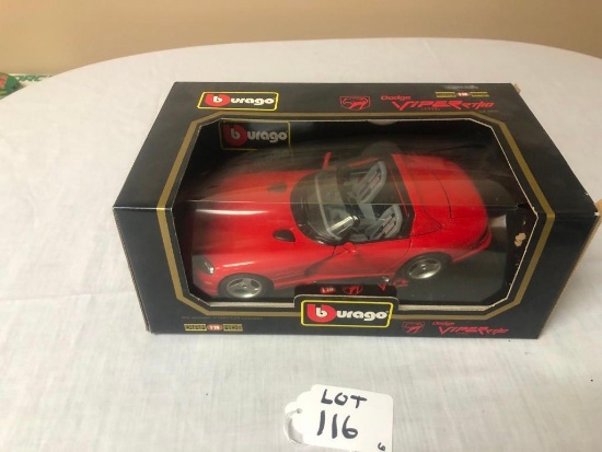 DODGE VIPER BURAGO DIECAST