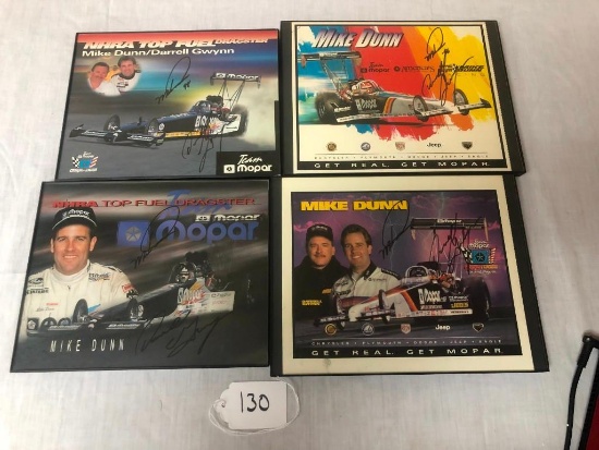 MIKE DUNN SIGNED PHOTOS