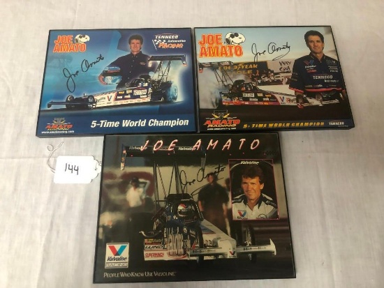 JOE AMATO SIGNED PHOTOS