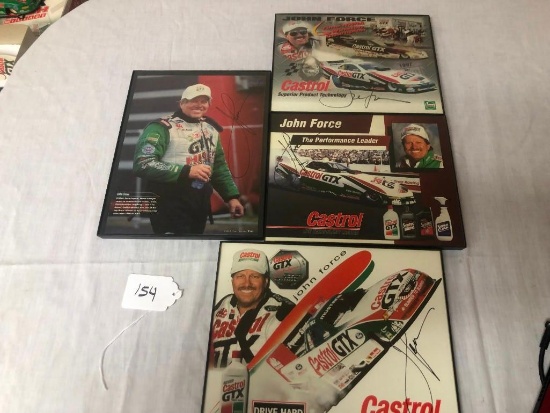 JOHN FORCE SIGNED PHOTOS
