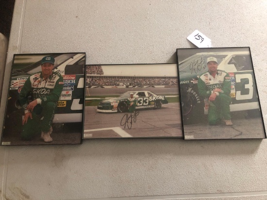 HARRY GANT SIGNED PHOTOS