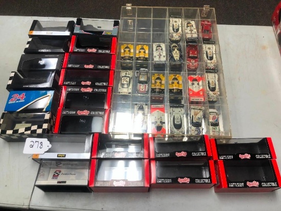 20 ROAD RACING CARS AND CASE