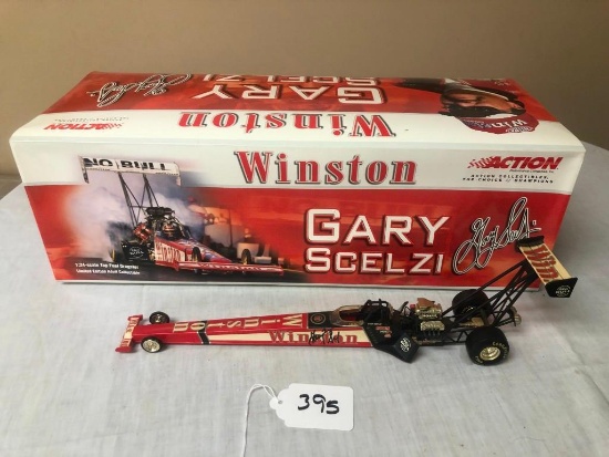 GARY SCELZI RACING ACTION TOP FUEL DRAGSTER