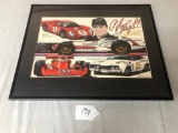 AJ FOYT FRAMED PRINT
