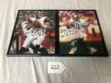 SIGNED FOOTBALL PICTURES