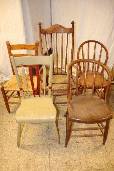 (5) Various Chairs