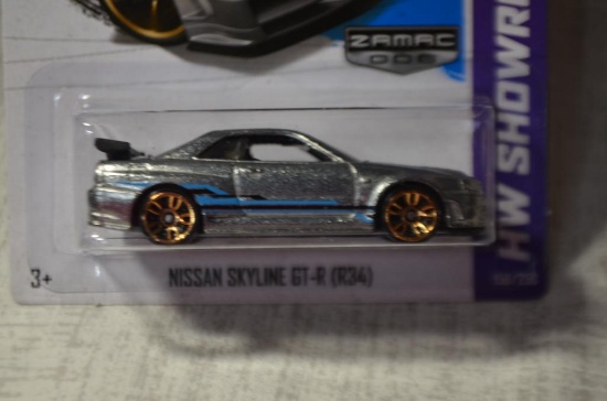 Hot Wheels Show Room Nissan Skyline GT-R (R34)