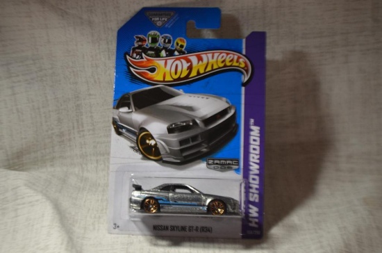 Hot Wheels Show Room Nissan Skyline GT-R (R34)