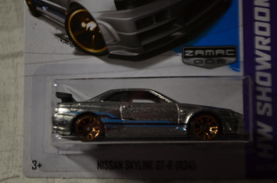 Hot Wheels Show Room Nissan Skyline GT-R (R34)