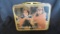 Vintage Mork and Mindy lunch box, thermos, shows wear and tear, as pictured