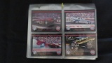 Quantity of IHRA cards, NHRA Fan Guide, as pictured