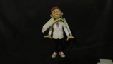 MAD, Alfred E Neuman, figure w/sandwhich board and signs, as pictured