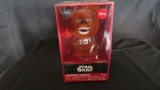 Star Wars, Chewbacca, ceramic goblet, in box, plastic wrapping is split in front, as pictured