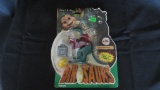Dinosaurs, Earl Sinclair, in package, package shows some wear, as pictured