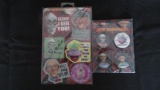 Jeff Dunham, magnets and buttons, as pictured