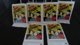 The Three Stooges trading cards, opened packs, as pictured