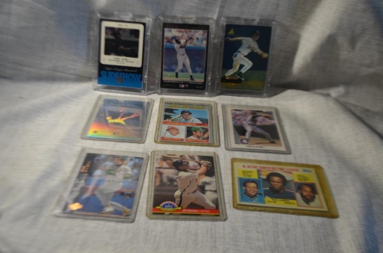 Cards 9 Baseball (2) Thomas, (1) Jones, (1) Glavine, (1) HR Leaders, (1) Batting Leaders, (1)