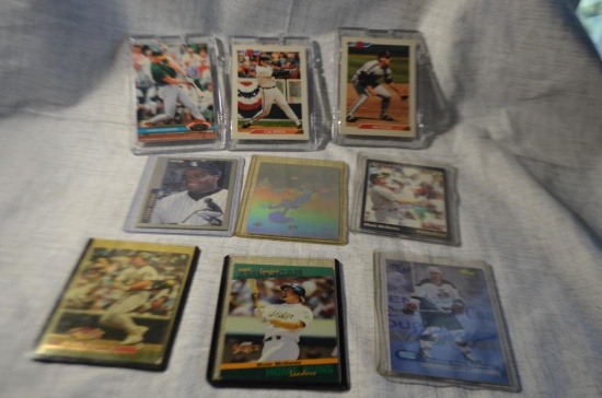 Cards 9 Baseball (4) McGwire, (1)Thome, (1) Ripken, (1) McAlpine, (1) Looney Tune, (1) Thomas