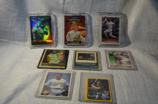 Cards 8 Baseball (2) McGwire, (2) Piazza, (1) Gwynn, (1) Thomas, (1) Plesac