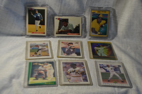 Cards 9 Baseball (Clemens, Jones, Bonds, McGwire, Thome, Williams, Gwynn, Ramirez, and Griffey Jr.)