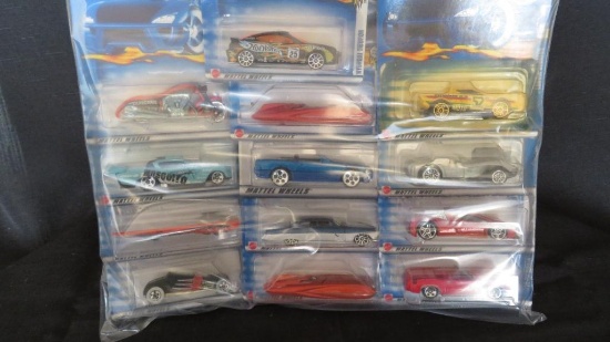 Quantity of Hot Wheels, as pictured