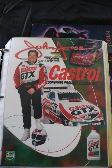 Binder of NHRA Brochures