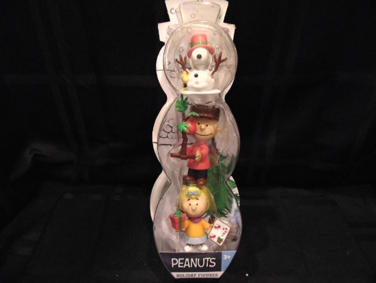 Peanuts, Holiday Figures, Snoopy, Charlie Brown & Sally