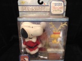 Peanuts, Santa Snoopy w/Santa suit, bell & Woodstock